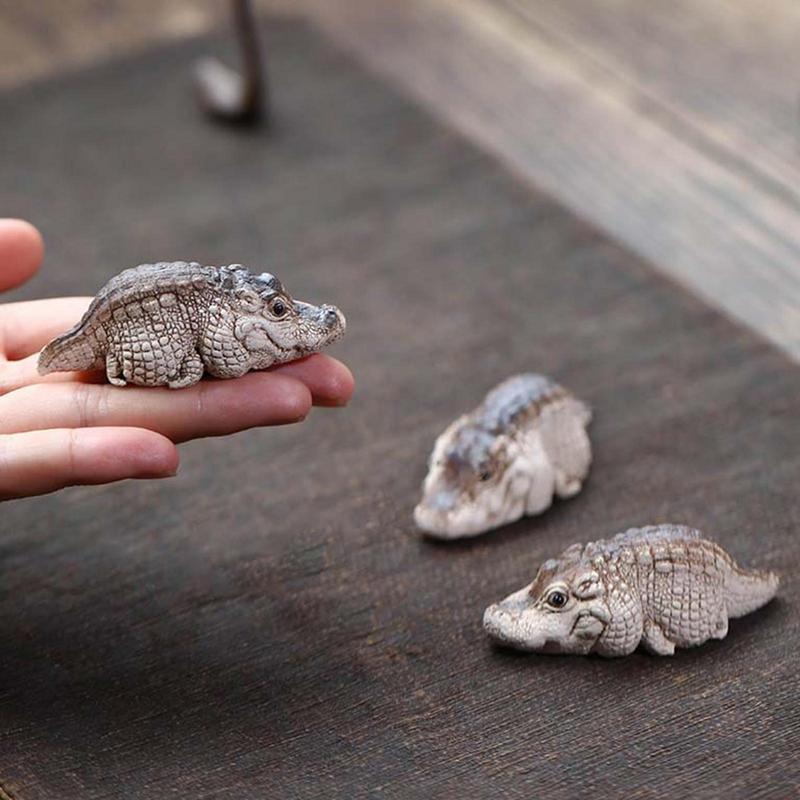 Purple Sand White Jade Clay Tea Pet Crocodile Kung Fu Tea Ornament Zisha Realistic Animal Sculpture For Table Desk Home Decor China Mainland
Purple Sand White Jade Clay Tea Pet Crocodile Kung Fu Tea Ornament Zisha Realistic Animal Sculpture For Table Desk Home Decor China Mainland