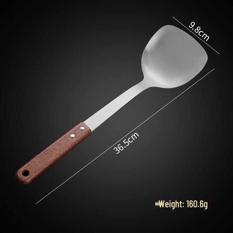 Zhishi Retro Oak Handle Stainless Steel Spatula
Zhishi Retro Oak Handle Stainless Steel Spatula