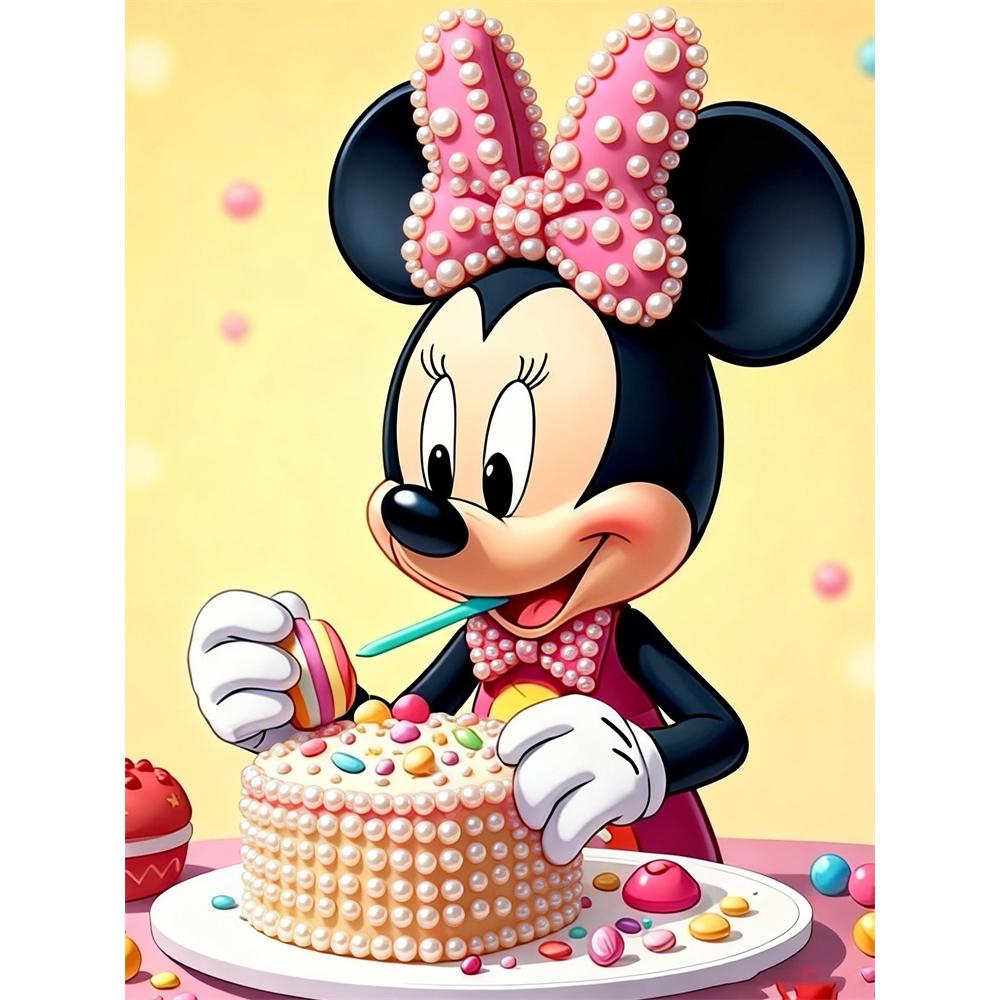Disney Pearl Painting Set Minnies Pearl Cake Baking Moment Home Wall Decoration Handmade Gift 35x45cm
Disney Pearl Painting Set Minnies Pearl Cake Baking Moment Home Wall Decoration Handmade Gift 35x45cm