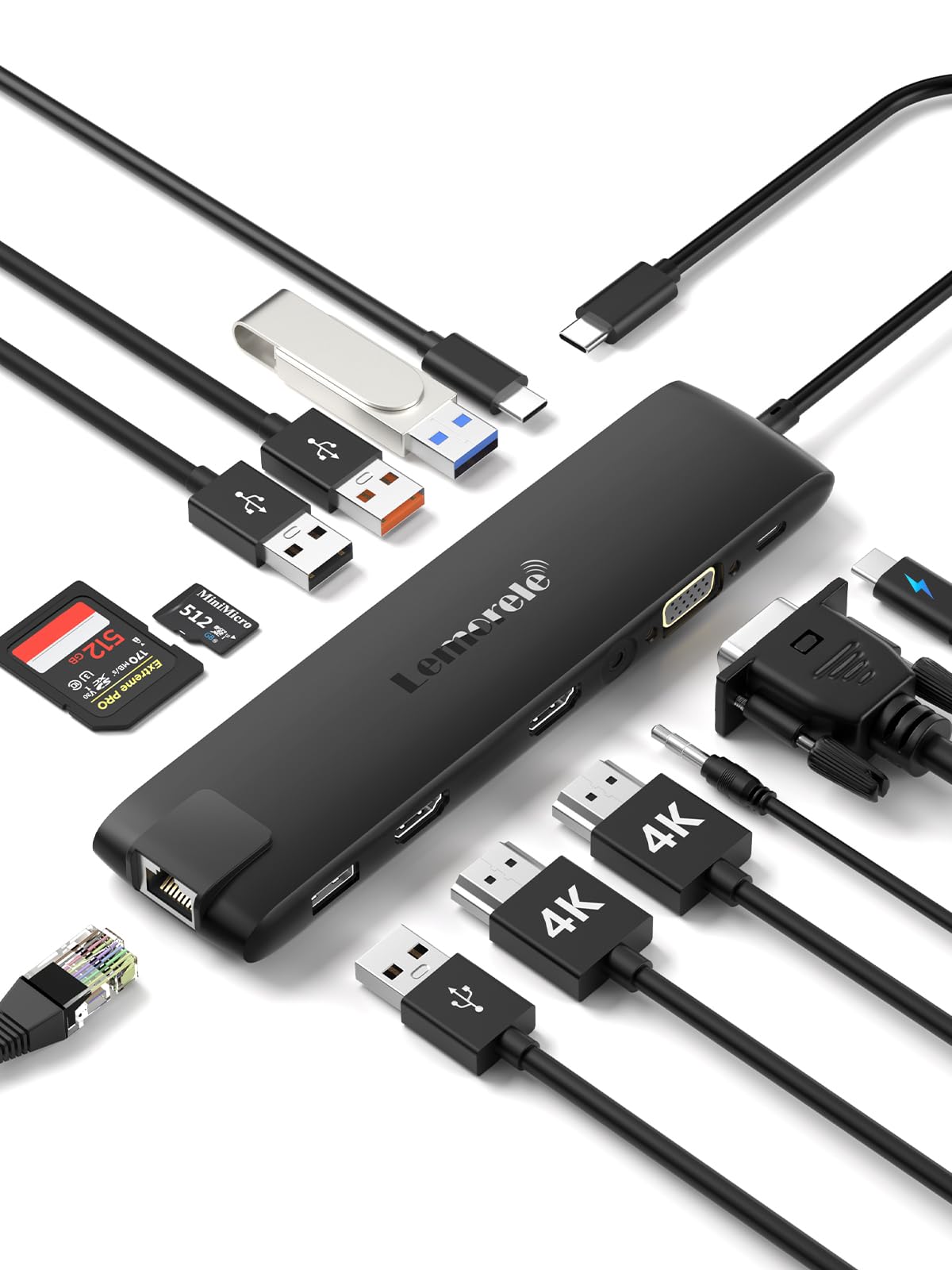 Многофункциональная док-станция HDMI 2 LAN, MST USB C-концентратор, концентратор Lemorele, звуковой адаптер HDMI A, USB-кардридер, 13-в-1, выход USB3.0 4K@30 Гц/VGA 3,5 мм
Многофункциональная док-станция HDMI 2 LAN, MST USB C-концентратор, концентратор Lemorele, звуковой адаптер HDMI A, USB-кардридер, 13-в-1, выход USB3.0 4K@30 Гц/VGA 3,5 мм