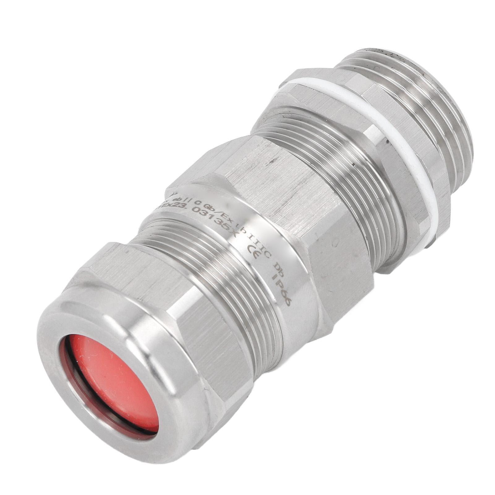 Water Proof Cable Gland G1 304 Stainless Steel Explosion Proof Double Seal Spacer Cable Gland
Water Proof Cable Gland G1 304 Stainless Steel Explosion Proof Double Seal Spacer Cable Gland