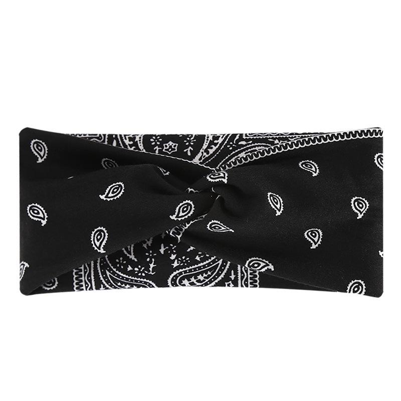Bohemian Paisley Sweat-Absorbing Yoga Headband чорний
Bohemian Paisley Sweat-Absorbing Yoga Headband чорний
