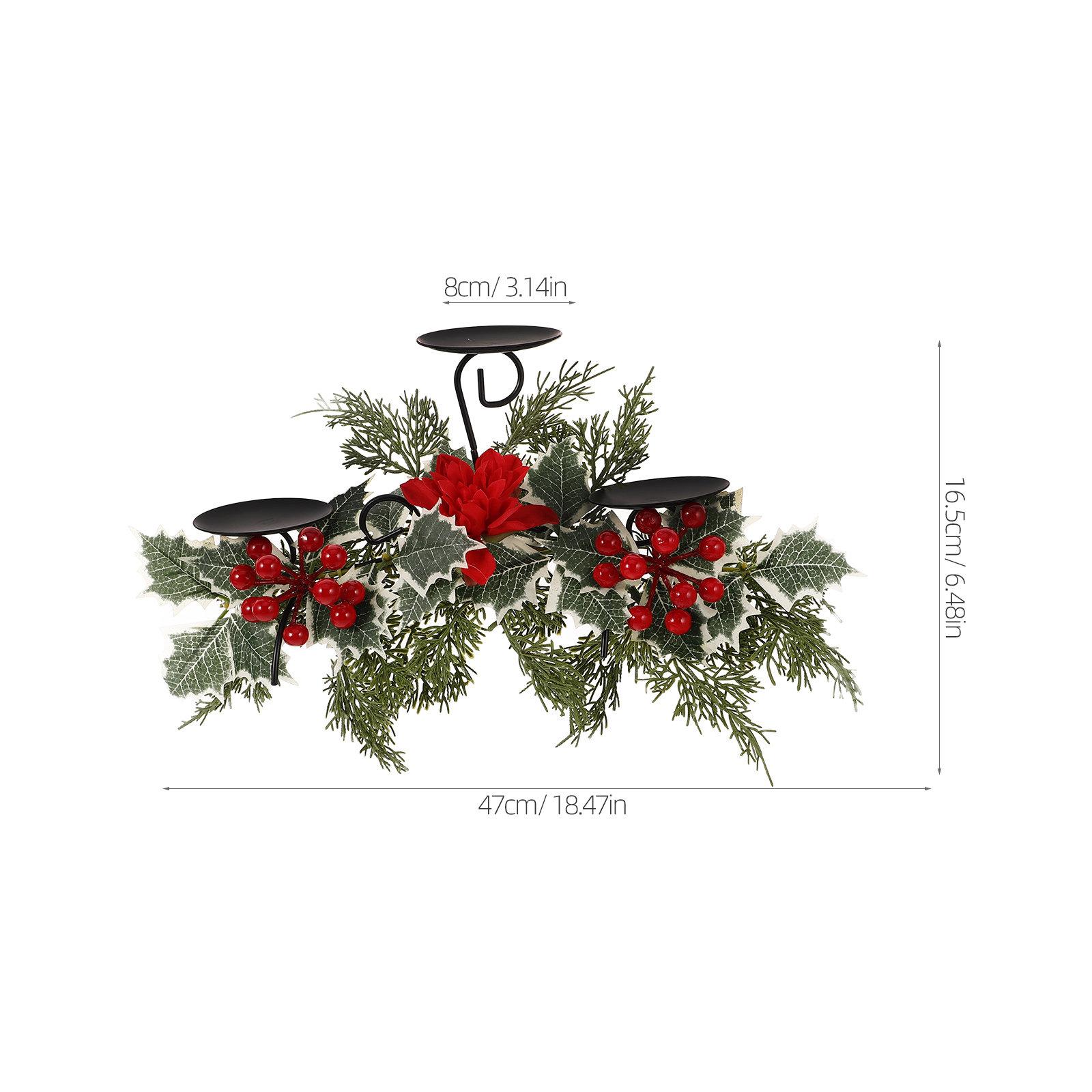 Iron Christmas Candlestick Holder Poinsettia Design Elegant Tabletop Decor Vintage Desktop Adornment Wedding Ceremony Xmas Table темно-зеленого
Iron Christmas Candlestick Holder Poinsettia Design Elegant Tabletop Decor Vintage Desktop Adornment Wedding Ceremony Xmas Table темно-зеленого