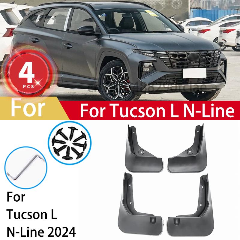 For Tucson L N-Line N Line 2026 Mud Flaps Splash Guards MudFlaps Front Rear Fender Protector Mudguards Car Accessories
For Tucson L N-Line N Line 2026 Mud Flaps Splash Guards MudFlaps Front Rear Fender Protector Mudguards Car Accessories