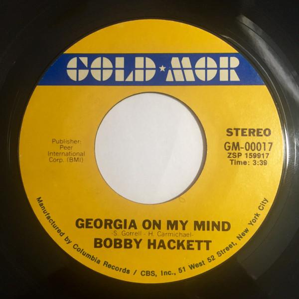 7inch Record BOBBY HACKETT Georgia On My Mind Poor Butterfly GM00017 GOLDMOR 1974 US Jazz Used
7inch Record BOBBY HACKETT Georgia On My Mind Poor Butterfly GM00017 GOLDMOR 1974 US Jazz Used