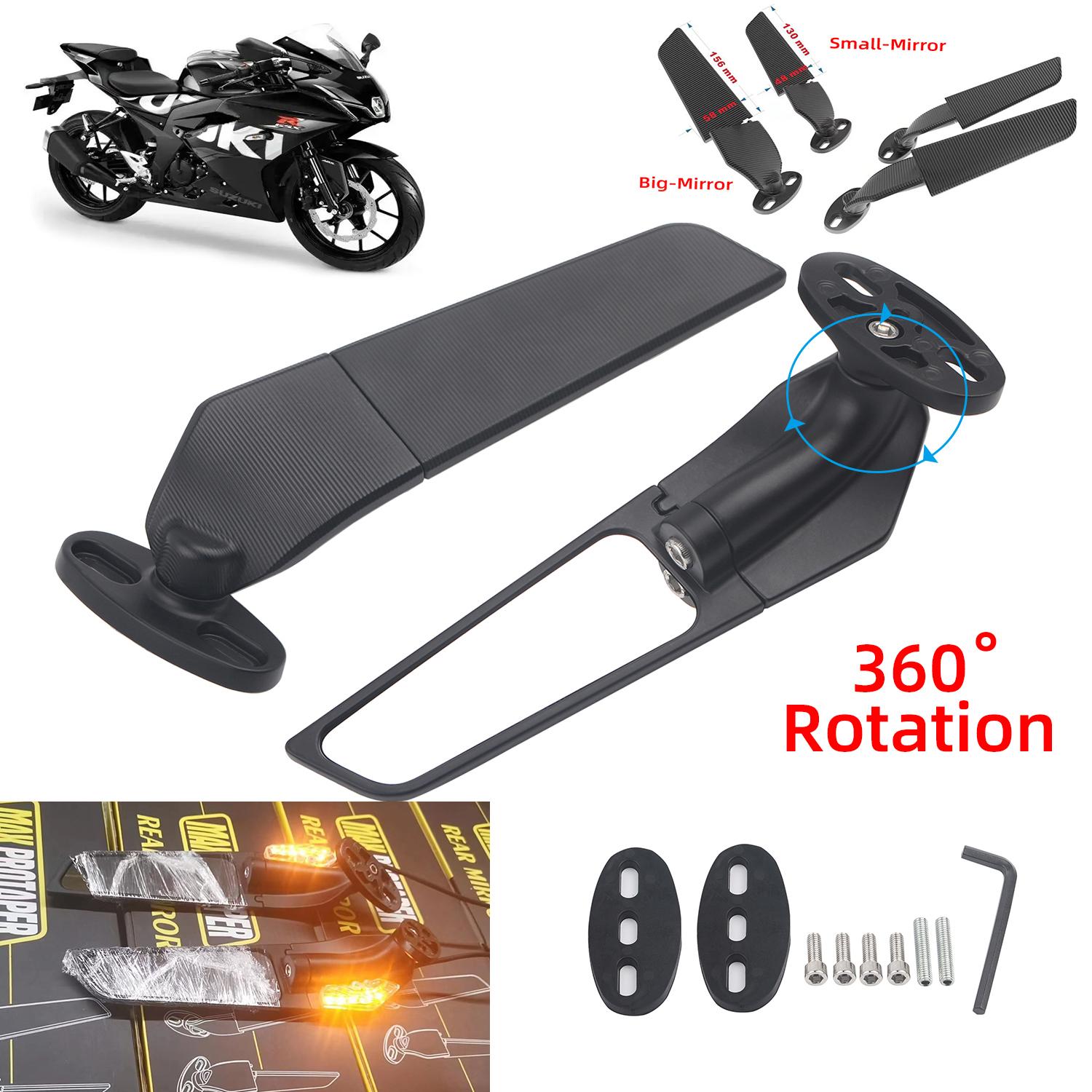 Для Suzuki GSXR 600 750 1000 GSX1300R GSX650F GSX-R Зеркало мотоцикла Модифицированное ветровое крыло Регулируемое вращающееся заднее зрение
Для Suzuki GSXR 600 750 1000 GSX1300R GSX650F GSX-R Зеркало мотоцикла Модифицированное ветровое крыло Регулируемое вращающееся заднее зрение