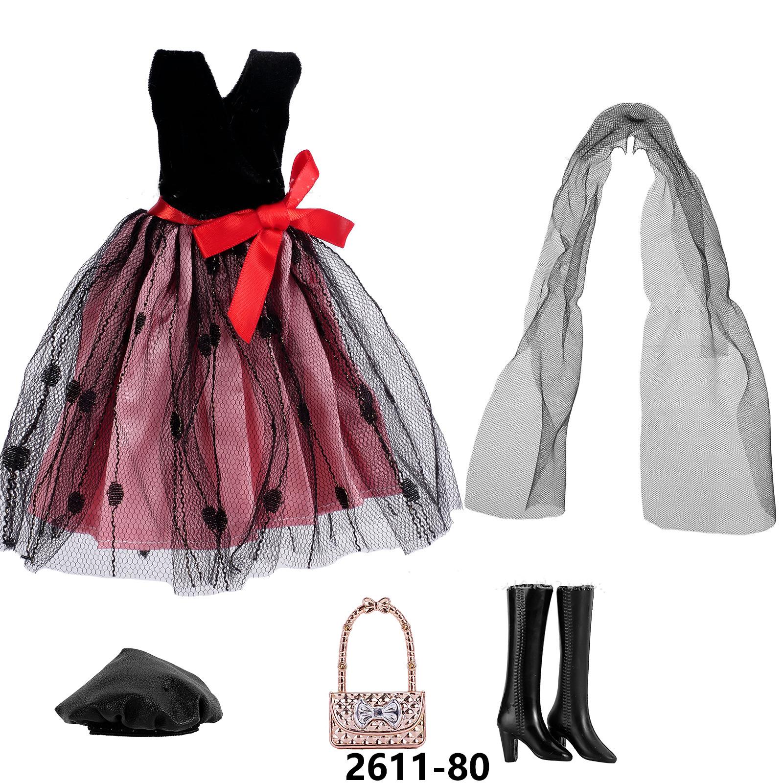 New 30Cm Doll Clothes Sets Fashion Luxury Fall/Winter Series Dresses With Bows 1/6 Doll Skirt Jacket Clothing Accessories For 30cm dolls
New 30Cm Doll Clothes Sets Fashion Luxury Fall/Winter Series Dresses With Bows 1/6 Doll Skirt Jacket Clothing Accessories For 30cm dolls