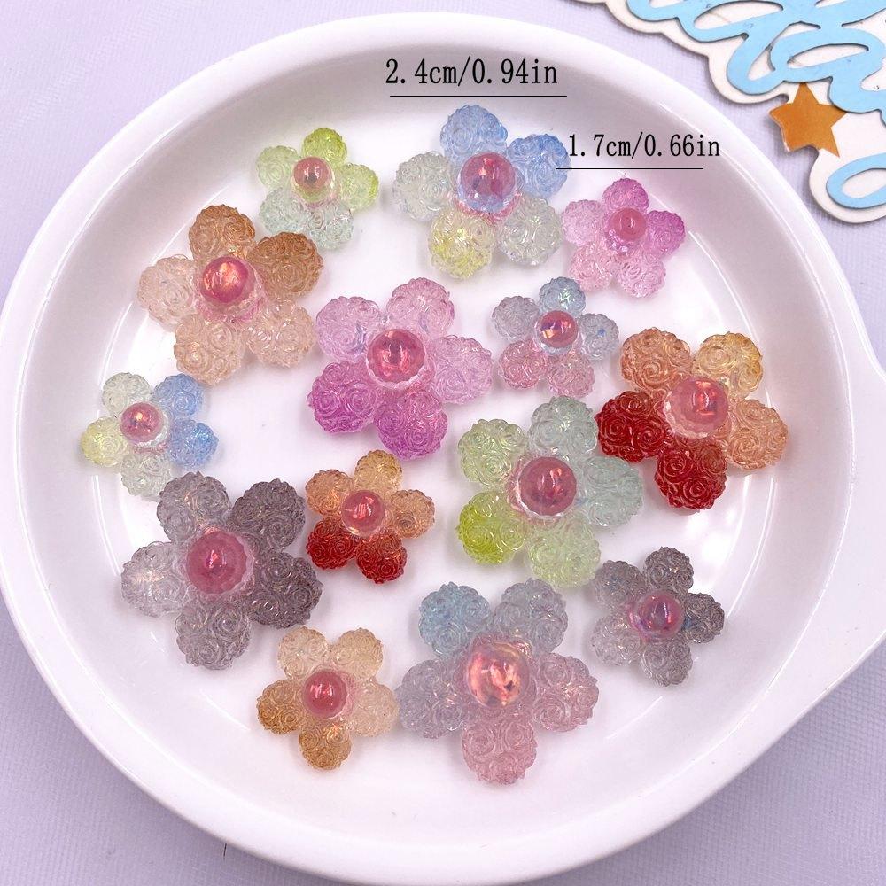 17/24мм Разноцветные Смоляные Конфетные Цвета Кристальные Фигурки Роз Плоская задняя часть Стразы DIY Свадебные Скрапбуки Аксессуары Поделки 1.7CM 20PCS
17/24мм Разноцветные Смоляные Конфетные Цвета Кристальные Фигурки Роз Плоская задняя часть Стразы DIY Свадебные Скрапбуки Аксессуары Поделки 1.7CM 20PCS