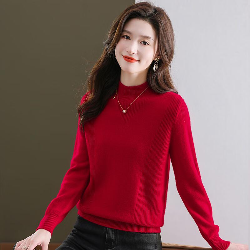 Женский свитер Yiliteng из 100% ягнячьей шерсти с полувысоким воротником M
Женский свитер Yiliteng из 100% ягнячьей шерсти с полувысоким воротником M