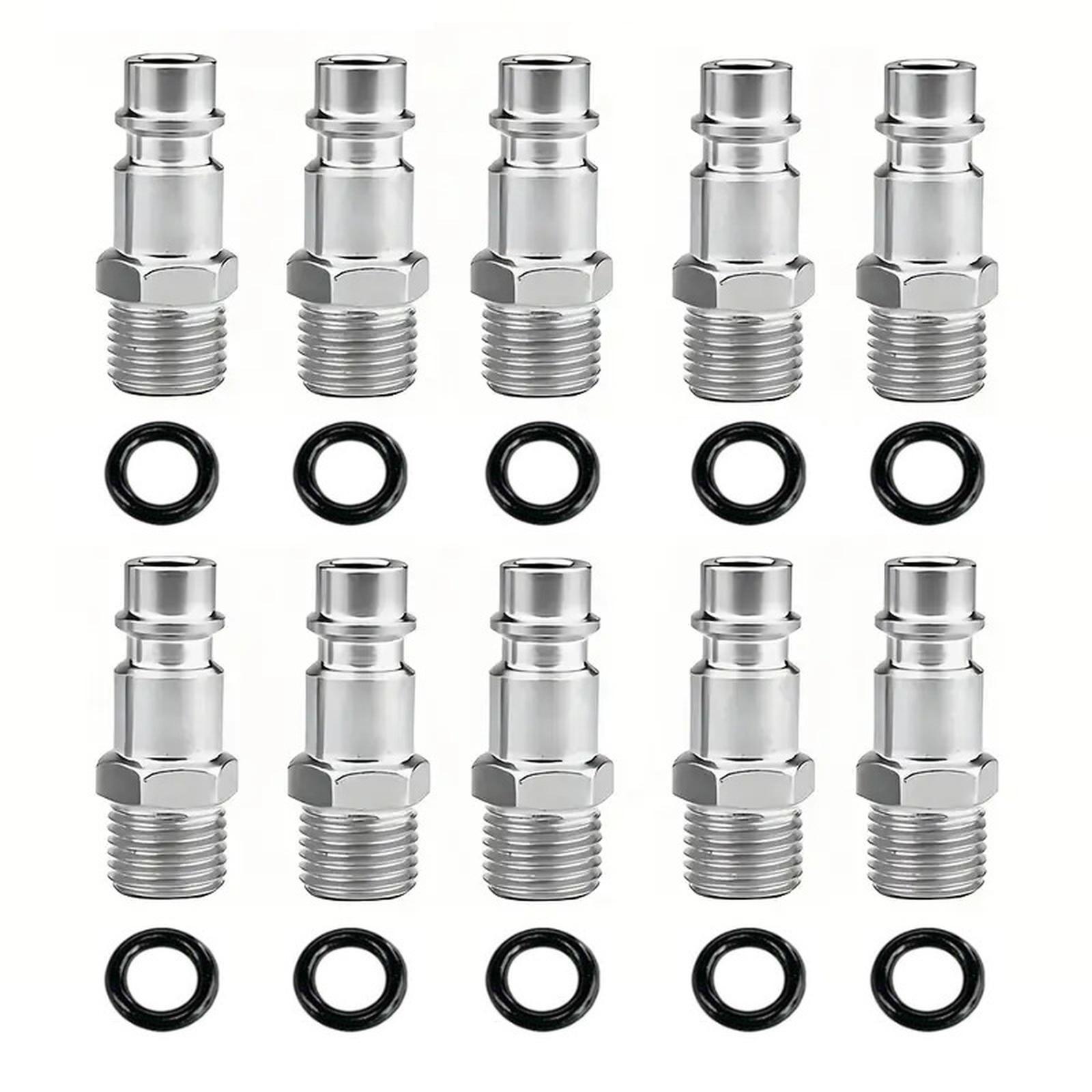 Pneumatic Tool Air Hose Connector European Standard Coupler Male Thread American Style External Thread Plug Pneumatic Fitting one size срібний
Pneumatic Tool Air Hose Connector European Standard Coupler Male Thread American Style External Thread Plug Pneumatic Fitting one size срібний