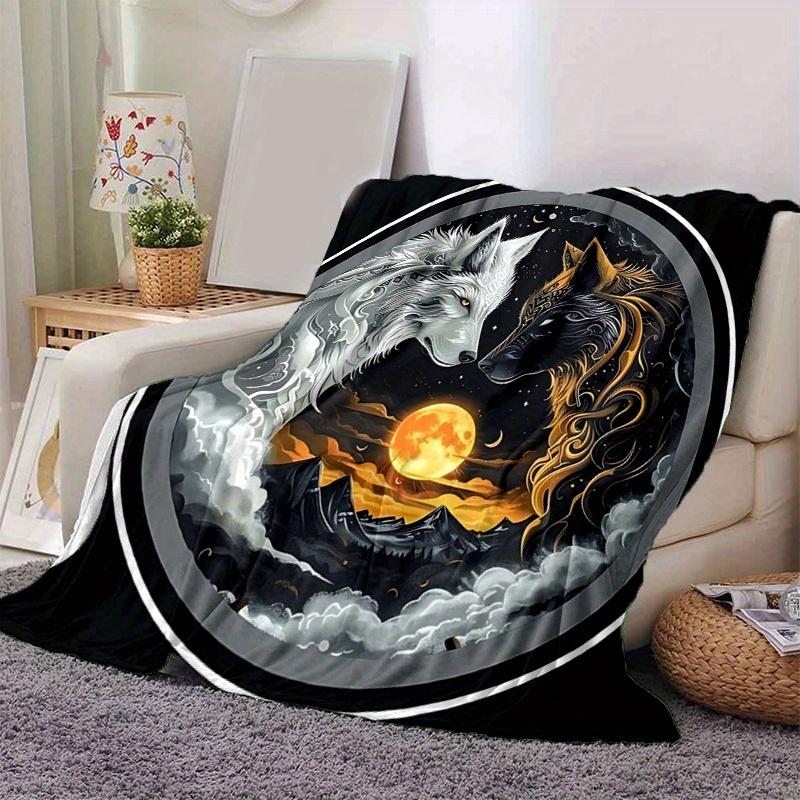 1pc Yin Yang Wolves Super Soft Flannel Blanket Great for Bed, Sofa, Chair, Camping 80x120cm
1pc Yin Yang Wolves Super Soft Flannel Blanket Great for Bed, Sofa, Chair, Camping 80x120cm