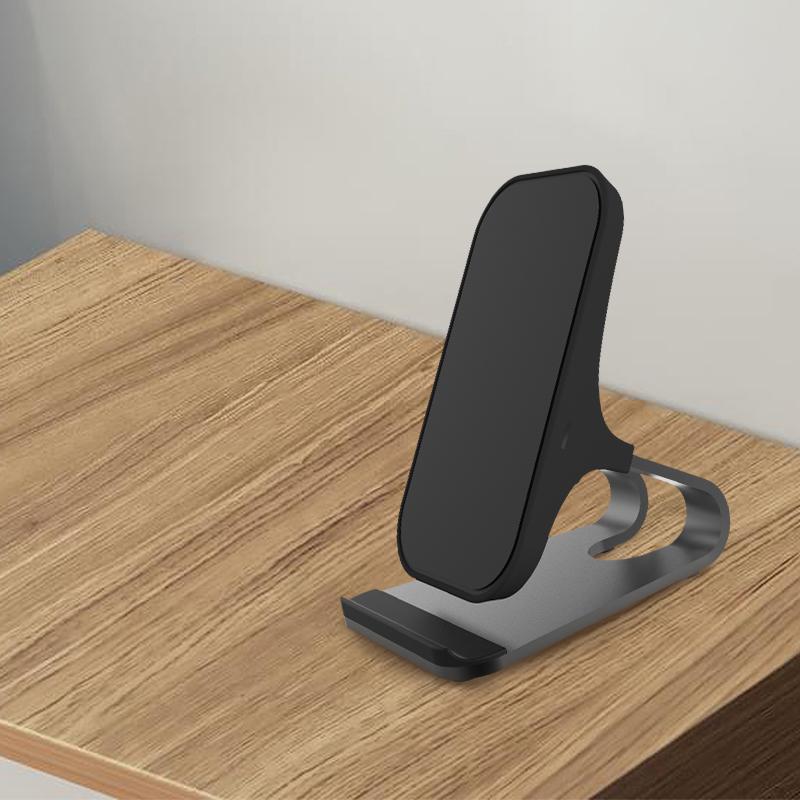 Aluminum Alloy Bracket Wireless Charger Qi Standard Fast Charging Stand Holder Black Black
Aluminum Alloy Bracket Wireless Charger Qi Standard Fast Charging Stand Holder Black Black