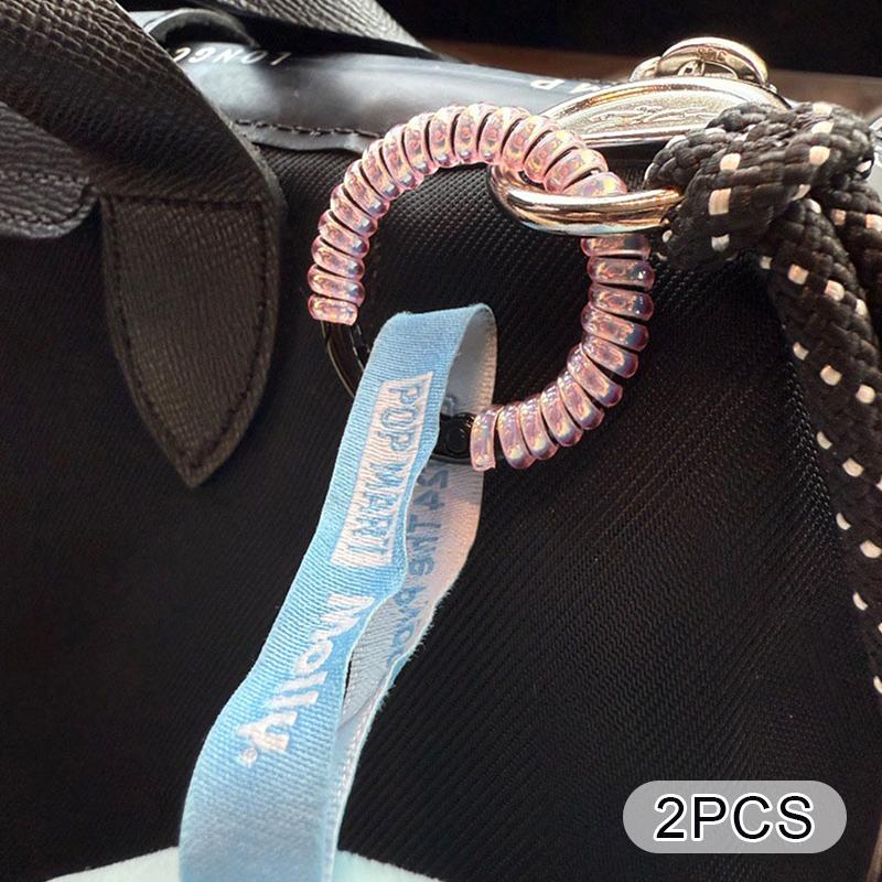 2Pcs Labu Anti Drop Buckle Silicone Rope Keychain Protection Ring Colorful Winding Fixed Anti Drop
2Pcs Labu Anti Drop Buckle Silicone Rope Keychain Protection Ring Colorful Winding Fixed Anti Drop