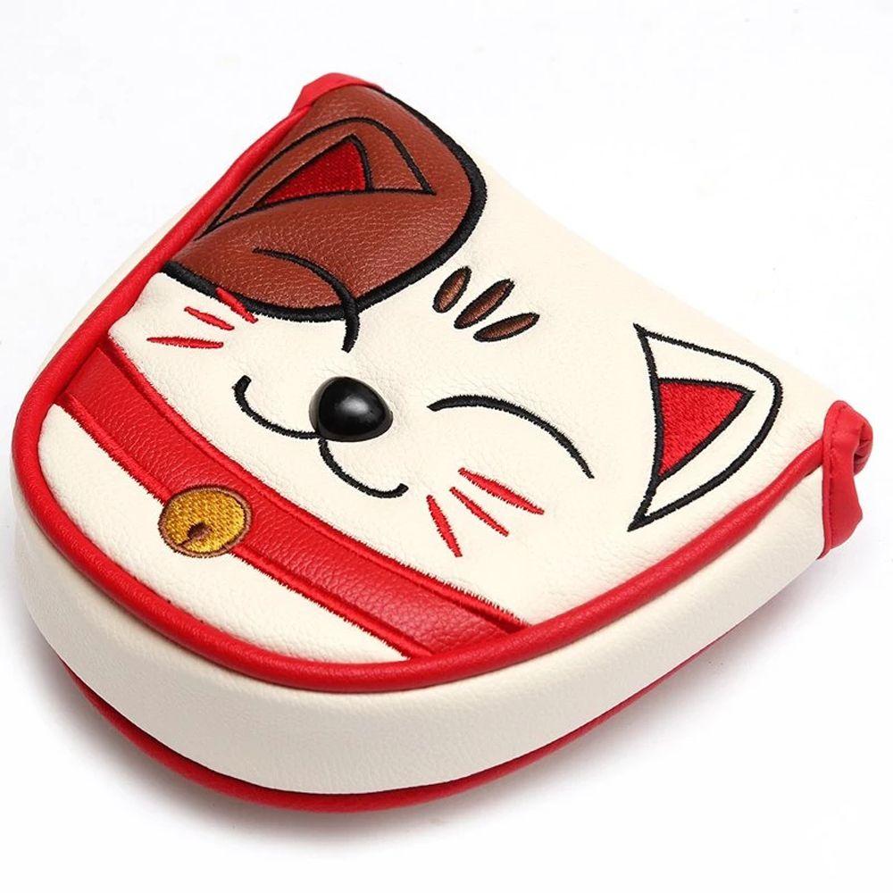 Защитная магнитная застежка Lucky Cat Blade Mallet Putter Крышка клюшки для гольфа Головные уборы для гольф-клуба
Защитная магнитная застежка Lucky Cat Blade Mallet Putter Крышка клюшки для гольфа Головные уборы для гольф-клуба