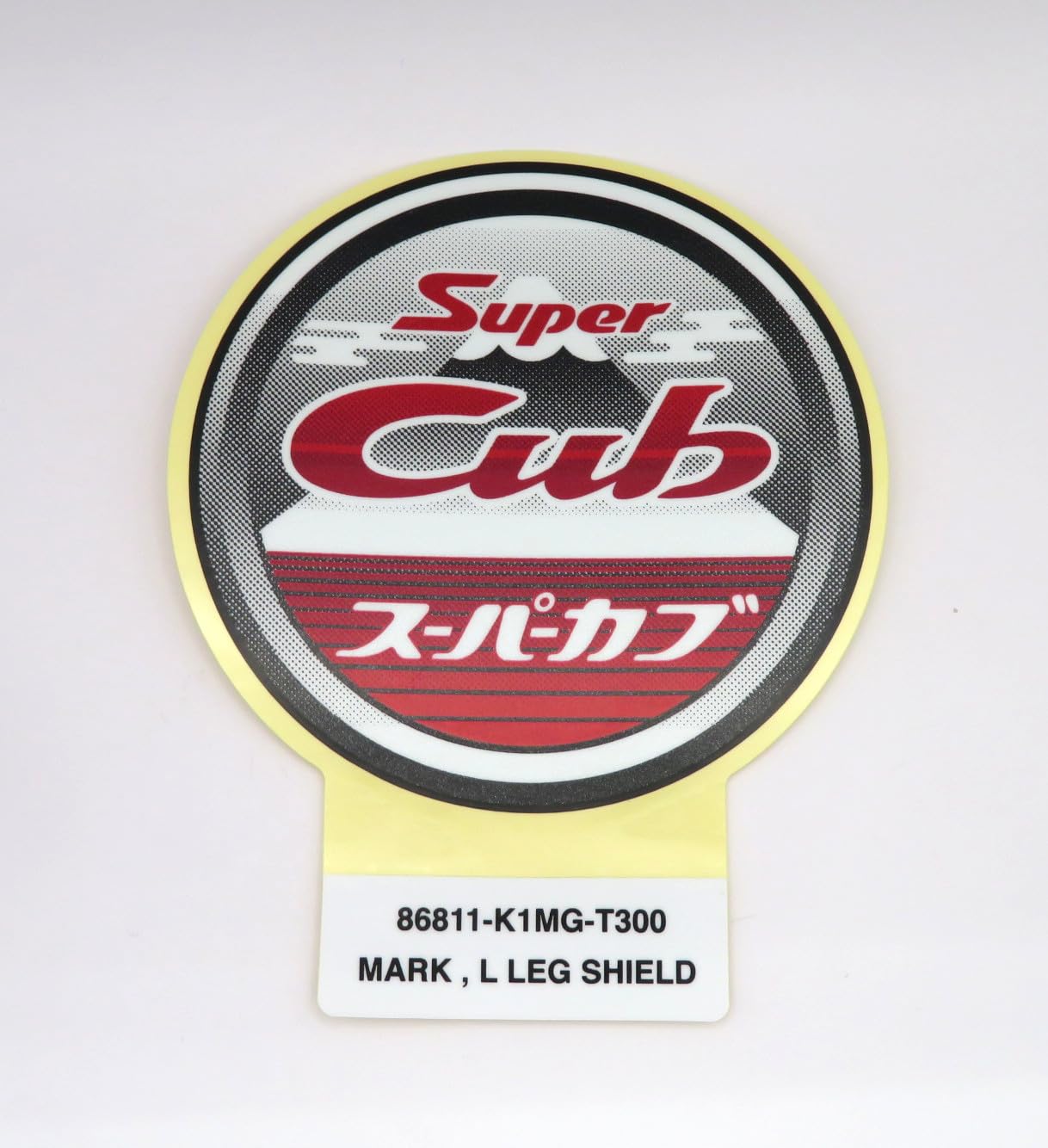 Genuine Honda Super Cub SuperCab Logo Leg Shield Sticker красный
Genuine Honda Super Cub SuperCab Logo Leg Shield Sticker красный