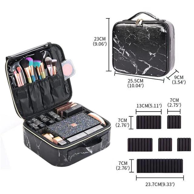 Female PU Leather Profession Makeup Case Nail Tool Suitcase For Women Cosmetics Box Beautician Cosmetics Organizer Storage Case
Female PU Leather Profession Makeup Case Nail Tool Suitcase For Women Cosmetics Box Beautician Cosmetics Organizer Storage Case