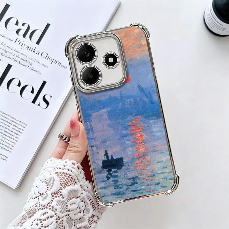 Claude Monet Oil Painting Plating Phone Case For Xiaomi Redmi Note 14 15 Pro Plus 13 12 11 11S 11T 10 9S 9 5G Anti-Fall Airabag Redmi Note 12 Pro 4G
Claude Monet Oil Painting Plating Phone Case For Xiaomi Redmi Note 14 15 Pro Plus 13 12 11 11S 11T 10 9S 9 5G Anti-Fall Airabag Redmi Note 12 Pro 4G