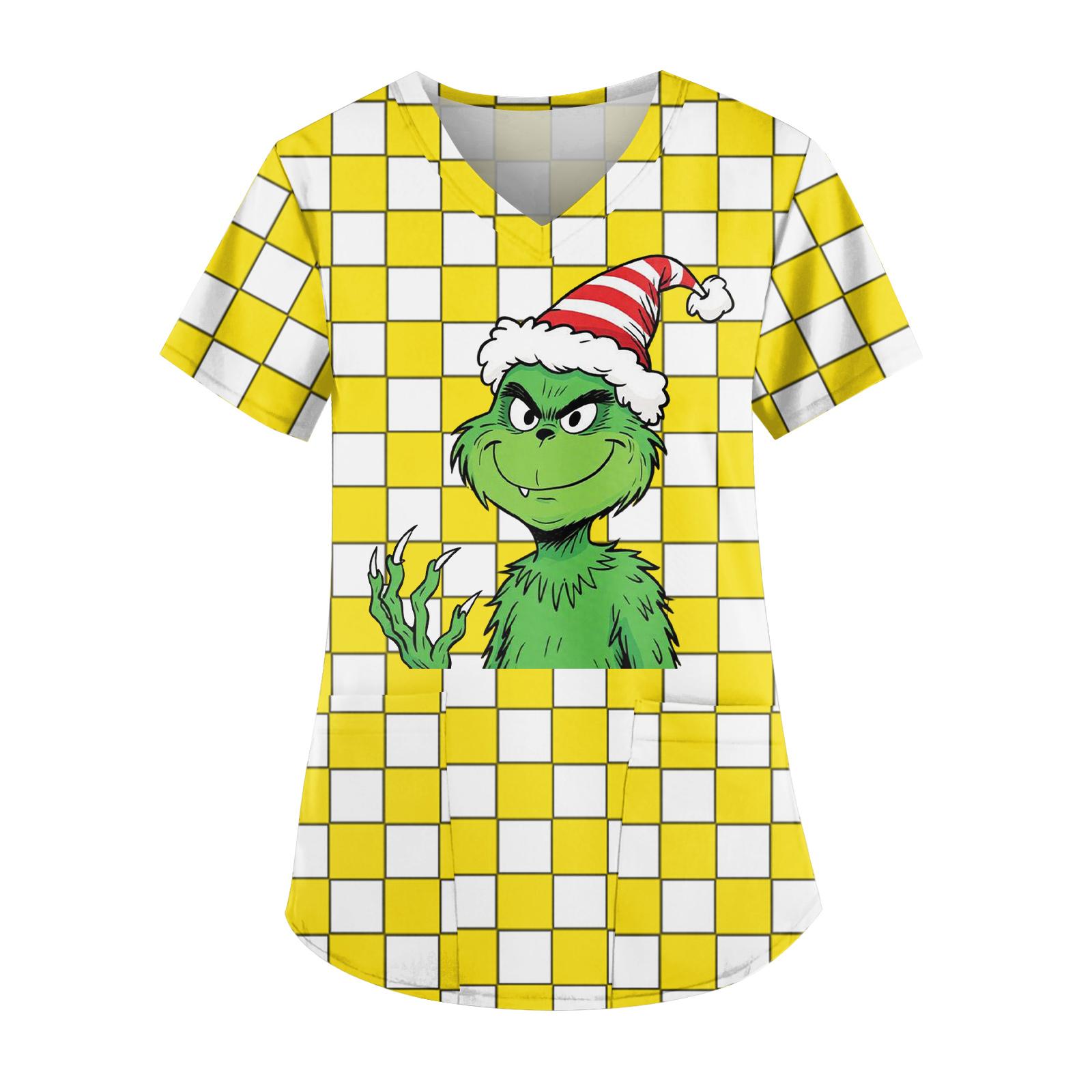 Жіноча модна робоча форма з принтом і кишенею, футболка з короткими рукавами XXXXL помаранчевий
Жіноча модна робоча форма з принтом і кишенею, футболка з короткими рукавами XXXXL помаранчевий