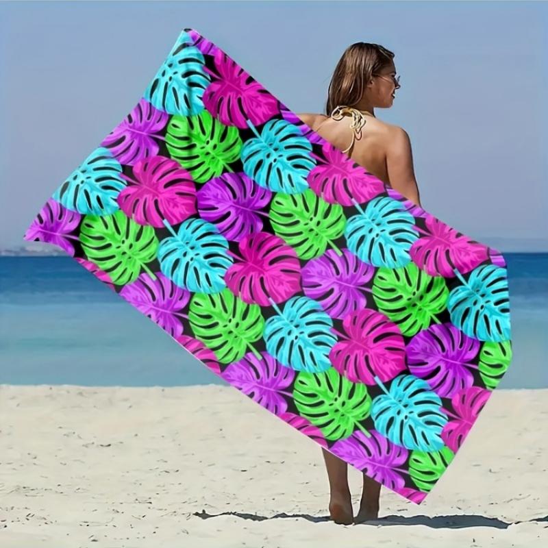 1 шт. Яркое пляжное полотенце с тропическим принтом - Ультрамягкое микроволокно, Быстросохнущее и легкое, Идеально для бассейна, пляжа и путешествий W40*H60(CM)
1 шт. Яркое пляжное полотенце с тропическим принтом - Ультрамягкое микроволокно, Быстросохнущее и легкое, Идеально для бассейна, пляжа и путешествий W40*H60(CM)