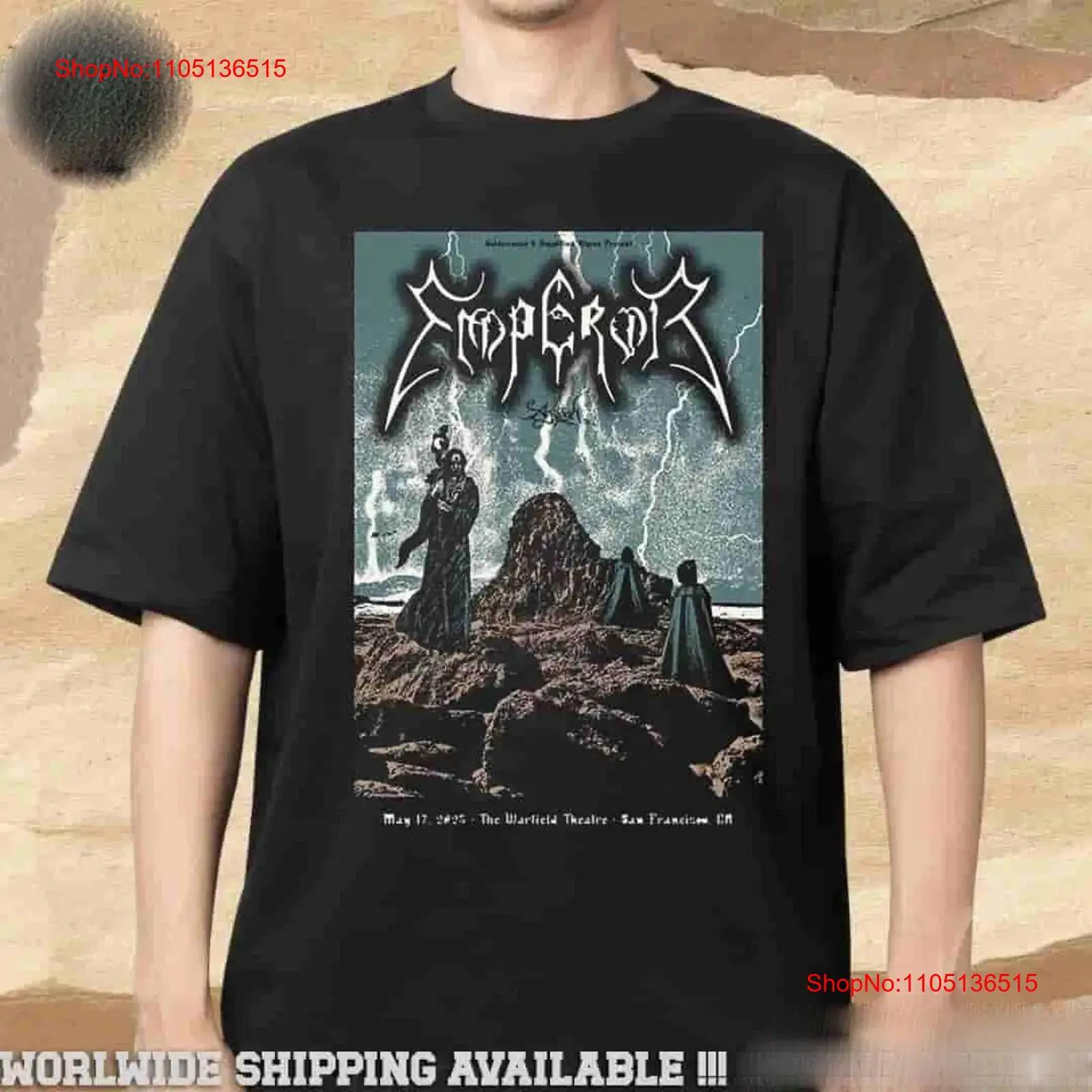 Emperor The W arfield Th eatre May 17 2025 San Francisco CA Merchandise T Shirt vintage Washed Stylish Soft Casual Unisex 5XL різнокольоровий
Emperor The W arfield Th eatre May 17 2025 San Francisco CA Merchandise T Shirt vintage Washed Stylish Soft Casual Unisex 5XL різнокольоровий
