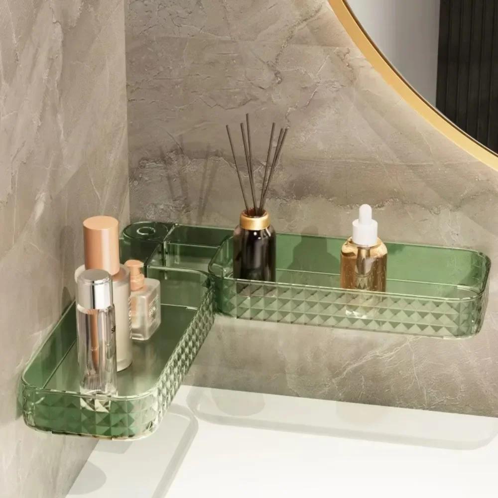 1pcs Light Luxury Wall-hung Bathroom Star Diamond Pattern U-shaped Shelf Bathroom Hole-free Storage Shelf Wall Corner Artifact белый
1pcs Light Luxury Wall-hung Bathroom Star Diamond Pattern U-shaped Shelf Bathroom Hole-free Storage Shelf Wall Corner Artifact белый