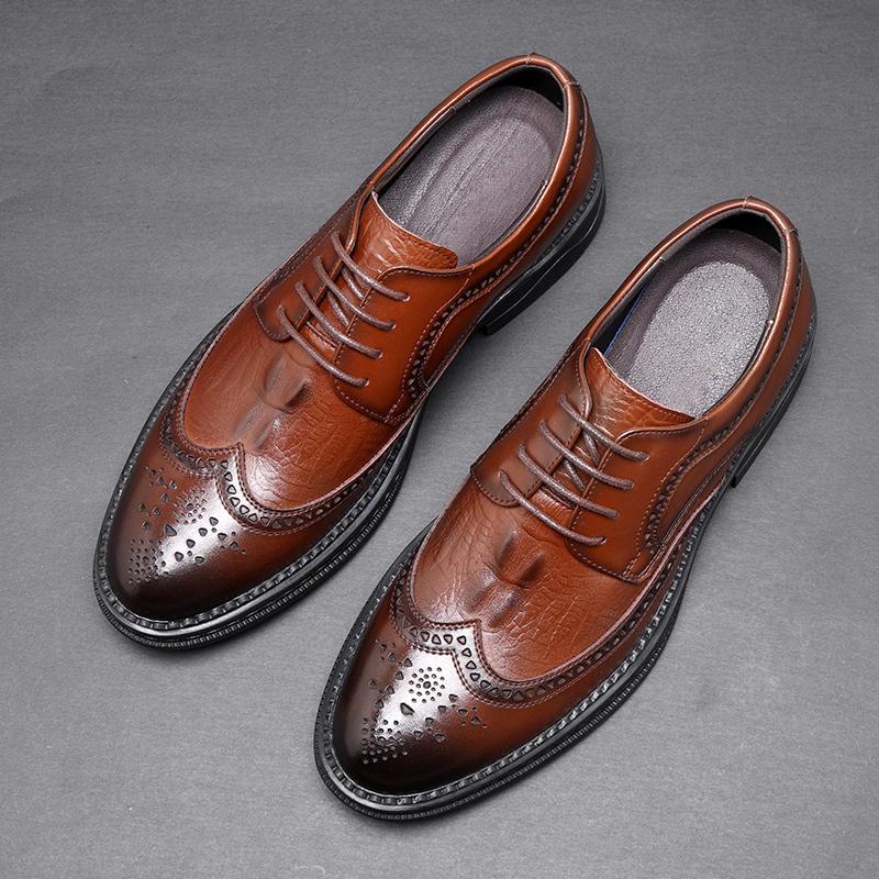 Мужские туфли-оксфорды ручной работы с заклепками, коричневые кожаные броги, мужские туфли, классическая деловая обувь для мужчин, Zapatillas Hombre 44 коричневый
Мужские туфли-оксфорды ручной работы с заклепками, коричневые кожаные броги, мужские туфли, классическая деловая обувь для мужчин, Zapatillas Hombre 44 коричневый