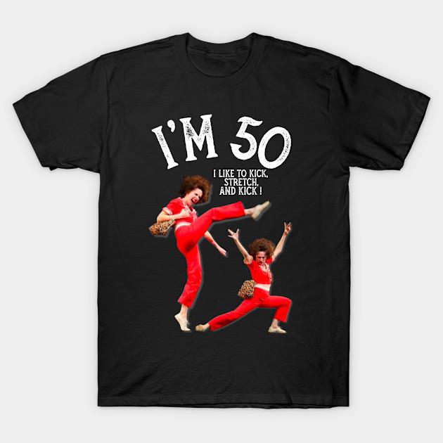 Men Black Print T-shirt Sally O’Malley I’M 50 I Like To Kick, Stretch, And Kick! No-Cut Transfer Paper Print Cotton Tshirt 3XL чёрный
Men Black Print T-shirt Sally O’Malley I’M 50 I Like To Kick, Stretch, And Kick! No-Cut Transfer Paper Print Cotton Tshirt 3XL чёрный