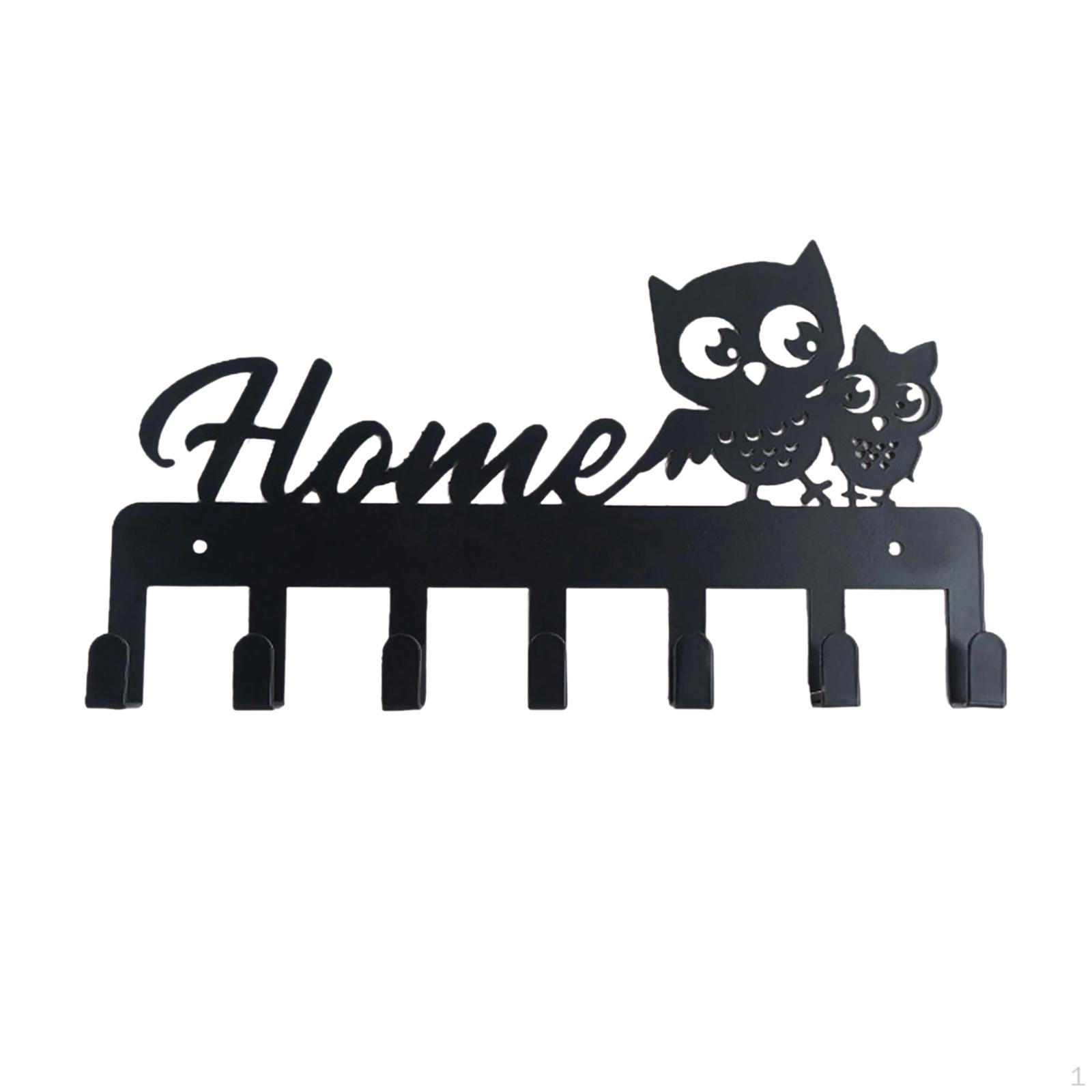 Clothes Hook for Hanging Coat, Handbag, Hat Wall Hooks Rail Rustproof Farmhouse Decors Coat and with 4 Owl
Clothes Hook for Hanging Coat, Handbag, Hat Wall Hooks Rail Rustproof Farmhouse Decors Coat and with 4 Owl