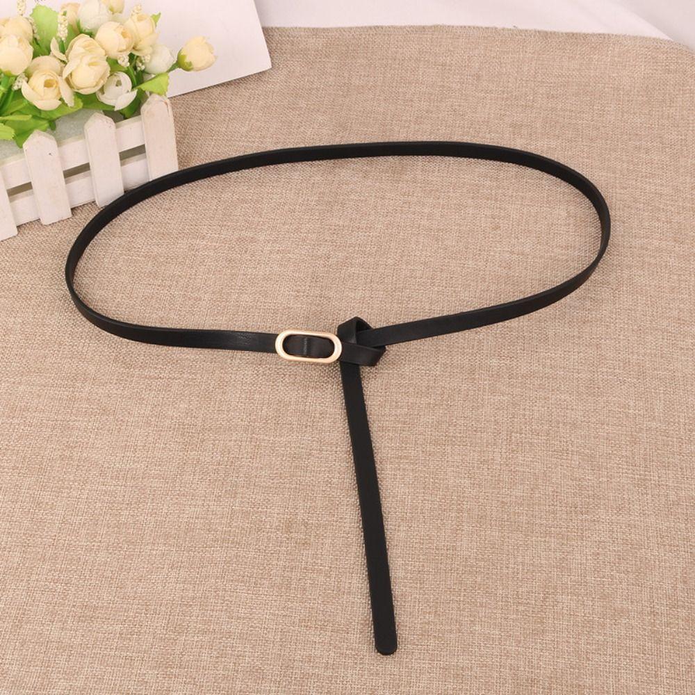 Women Pu Leather Small Belt Simple Jeans Dress Decoration New Retro Snap Thin Belt чёрный
Women Pu Leather Small Belt Simple Jeans Dress Decoration New Retro Snap Thin Belt чёрный