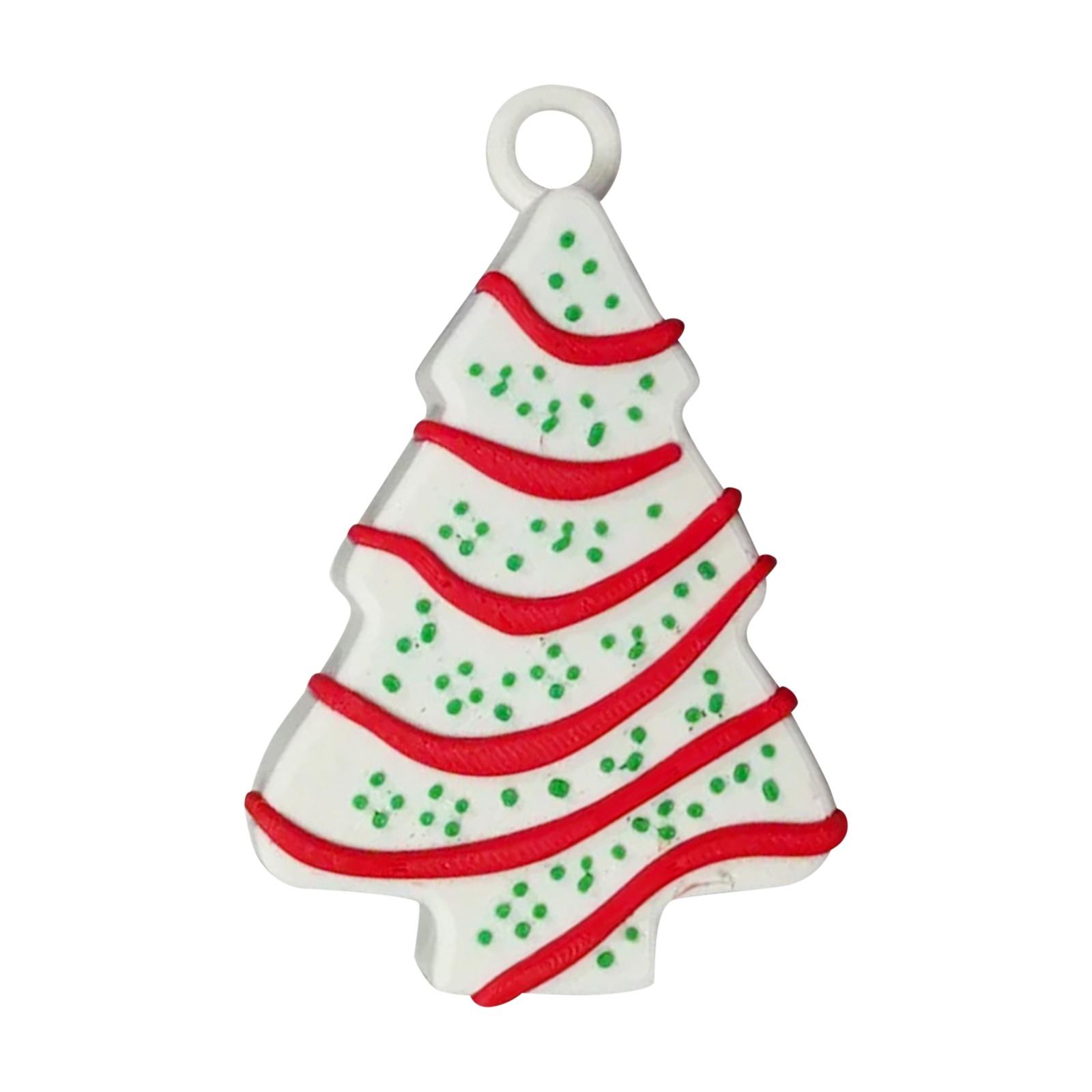 2024 3D стерео елочные украшения с посыпкой глазурь для торта, елочные украшения для торта, , Подарки на День матери для женщин, Подарки для пекарей One Size