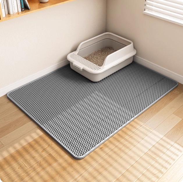 Double-Layer EVA Cat Litter Mat: Prevents Tracking, Efficient Sand Control, Waterproof, Non-Slip. 30*30cm
Double-Layer EVA Cat Litter Mat: Prevents Tracking, Efficient Sand Control, Waterproof, Non-Slip. 30*30cm