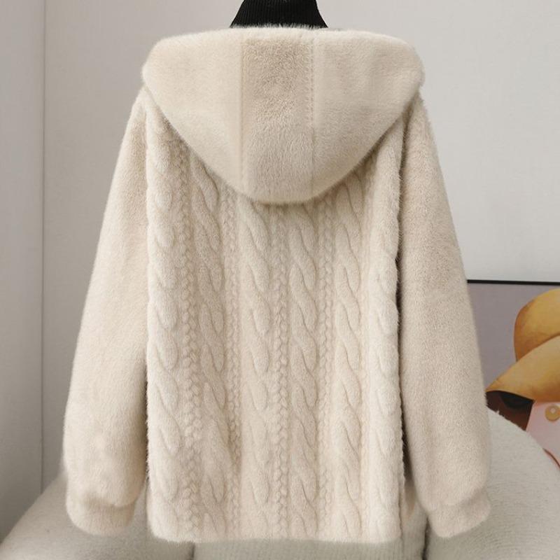 Женская меховая куртка осень-зима новая имитация норки мех интегрированный капюшон короткий топ L (125-70 kg) абрикосовый
Женская меховая куртка осень-зима новая имитация норки мех интегрированный капюшон короткий топ L (125-70 kg) абрикосовый