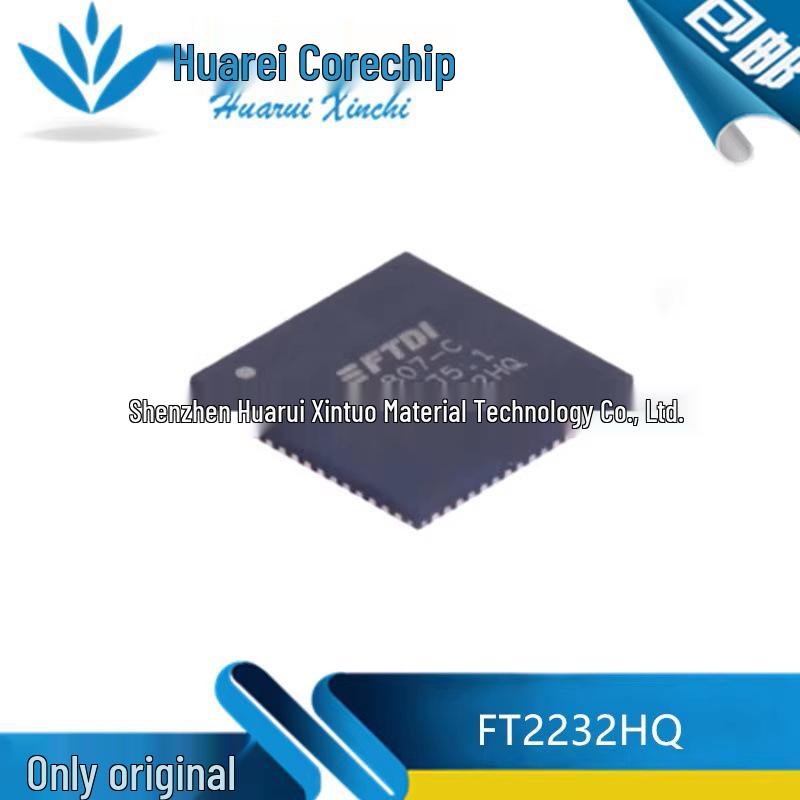 FT2232HQ-REEL QFN64 USB UART Interface Controller
FT2232HQ-REEL QFN64 USB UART Interface Controller