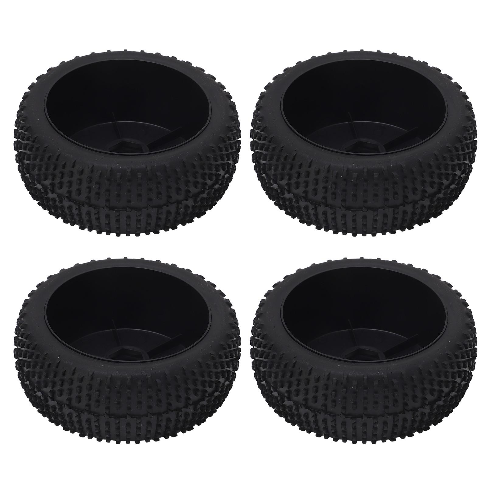 4Pcs RC Car Tire 112 mm Diameter Rubber Tire Plastic Hub Universal RC Car Wheel Tire for 1/8 Models
4Pcs RC Car Tire 112 mm Diameter Rubber Tire Plastic Hub Universal RC Car Wheel Tire for 1/8 Models