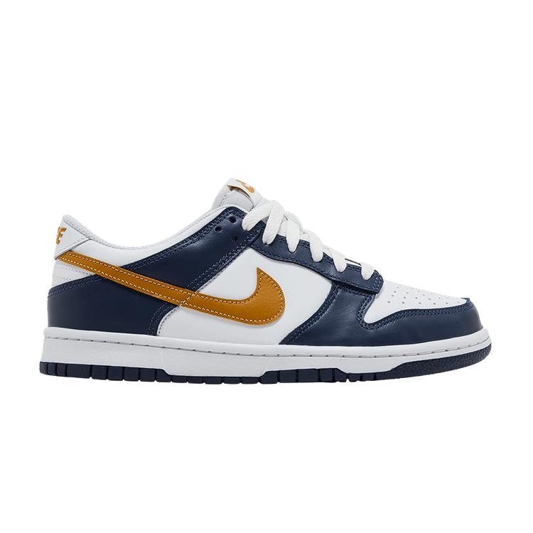 Nike Dunk Low Midnight Navy Wheat (GS) 36.5
Nike Dunk Low Midnight Navy Wheat (GS) 36.5