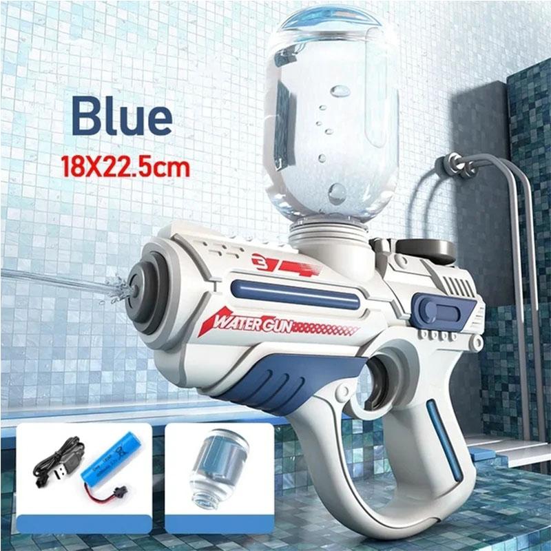 Fully automatic continuous firing new water gun children s summer beach water outdoor fun
Fully automatic continuous firing new water gun children s summer beach water outdoor fun