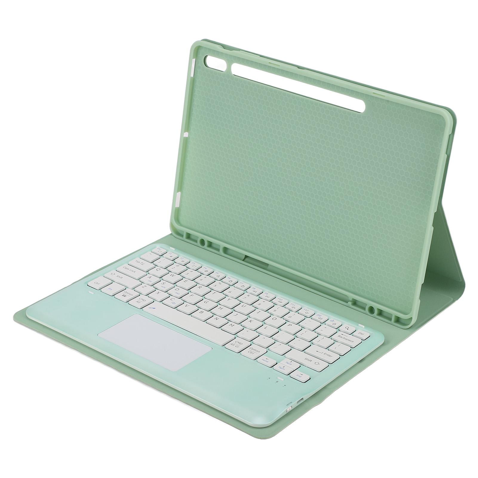 For Tab S8 Keyboard Case Matcha Green Adjustable Angle PU Case Detachable Tablet Wireless Keyboard without touch зелений
For Tab S8 Keyboard Case Matcha Green Adjustable Angle PU Case Detachable Tablet Wireless Keyboard without touch зелений