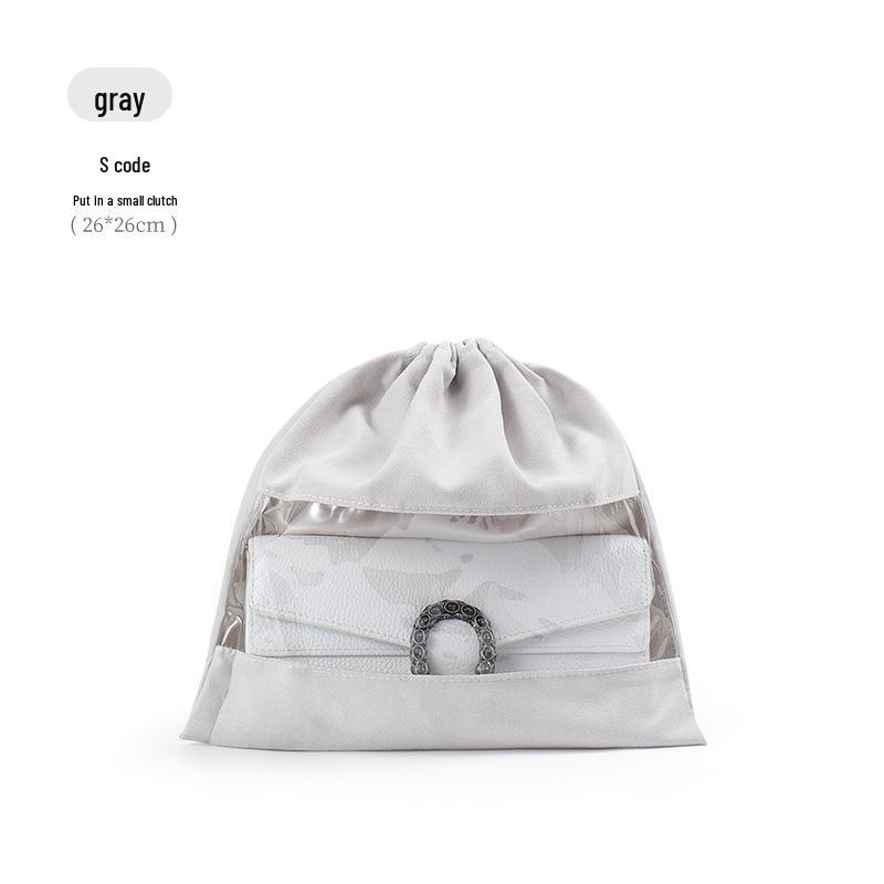 Luxury Transparent Moistureproof Drawstring Storage Bag with Breathable Dustproof Flocking
Luxury Transparent Moistureproof Drawstring Storage Bag with Breathable Dustproof Flocking