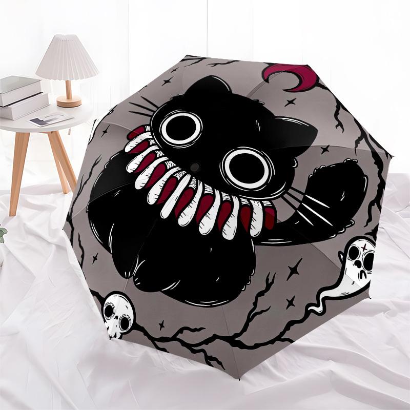 1pc Halloween Cat with Ghosts and Moon Umbrella with Plastic Handle,Suitable for All Seasons UmbrellaPT540
1pc Halloween Cat with Ghosts and Moon Umbrella with Plastic Handle,Suitable for All Seasons UmbrellaPT540