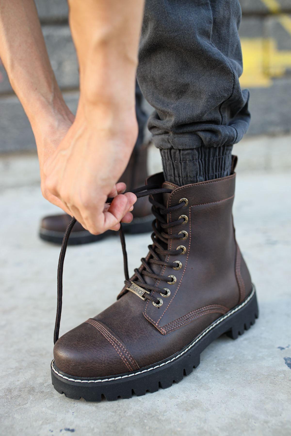 Мужские модные ботинки из искусственной кожи на плоском каблуке Bootie Коричневые ботинки Ch Shoes 40
Мужские модные ботинки из искусственной кожи на плоском каблуке Bootie Коричневые ботинки Ch Shoes 40