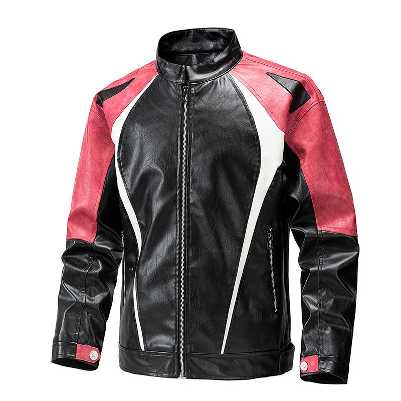 PU Leather Men s Jacket Spring and Autumn New Stand-up Collar Motorcycle Jacket Versatile Trendy Men s Jacket Outerwear XL
PU Leather Men s Jacket Spring and Autumn New Stand-up Collar Motorcycle Jacket Versatile Trendy Men s Jacket Outerwear XL