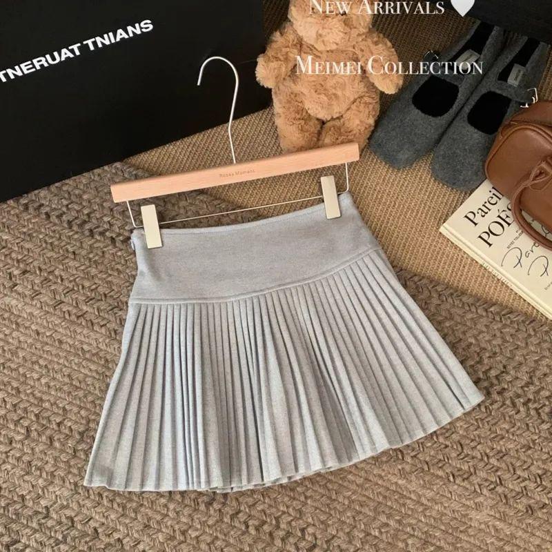 Kekeli Women s High Waist Woolen Pleated Skirt - Autumn/Winter Slimming A-line, Anti-exposure Short Skirt L світло-сірий колір
Kekeli Women s High Waist Woolen Pleated Skirt - Autumn/Winter Slimming A-line, Anti-exposure Short Skirt L світло-сірий колір