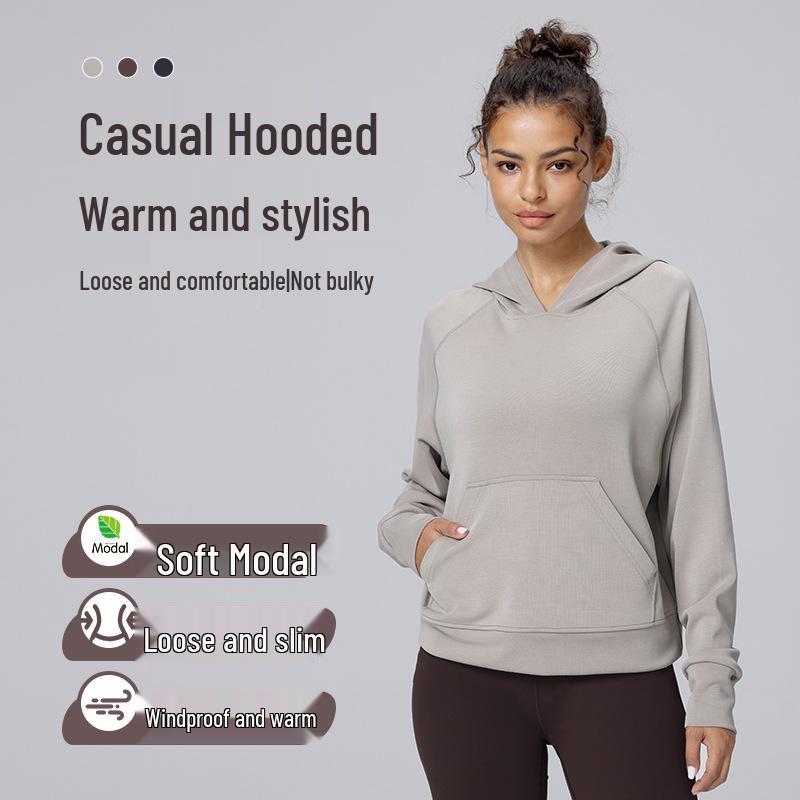 Women s Softstreme Modal Long Sleeve Pullover Hoodie - Cloud-Feel Air Layer Top for Casual Outdoor Sports 8/L
Women s Softstreme Modal Long Sleeve Pullover Hoodie - Cloud-Feel Air Layer Top for Casual Outdoor Sports 8/L