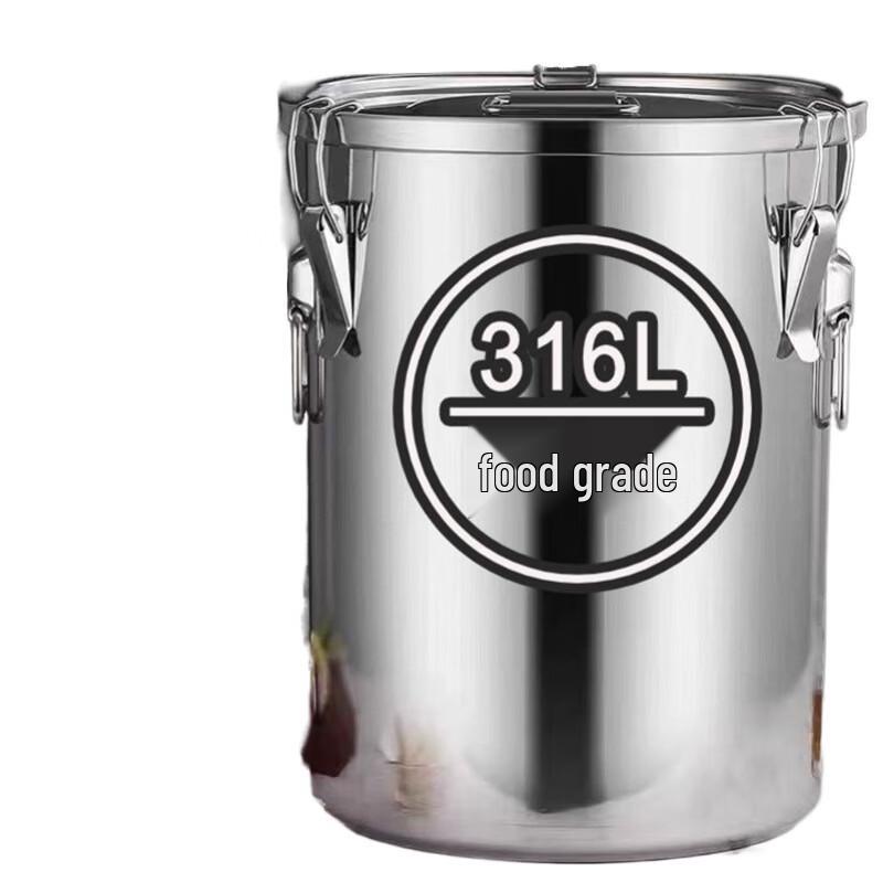 ZISIZ 316 Stainless Steel Multi-purpose Sealed Storage Bucket
ZISIZ 316 Stainless Steel Multi-purpose Sealed Storage Bucket
