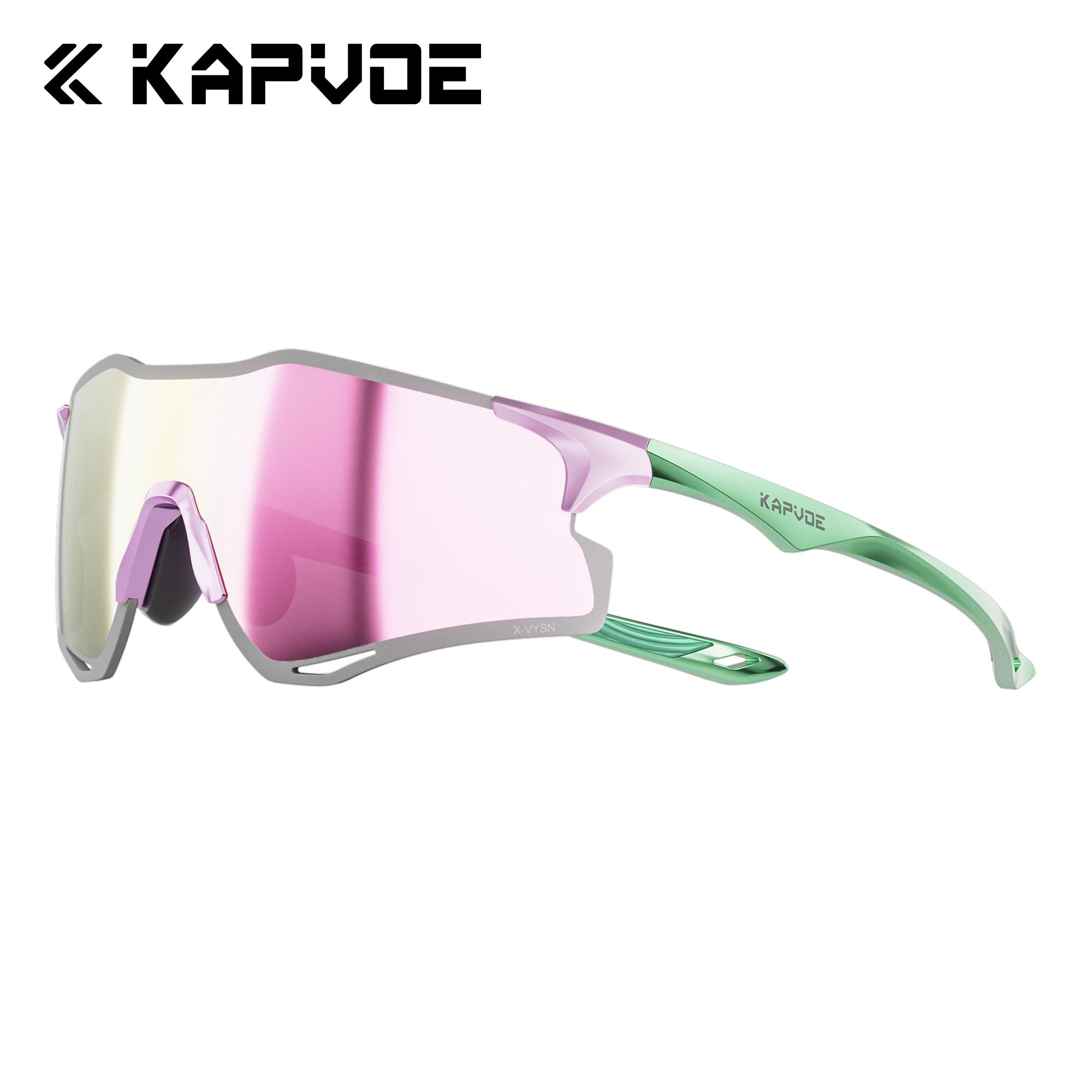 Kapvoe Lightweight Running Glasses Cycling Sunglasses for Men Sports Glasses Hiking Women Photochromic Sunglasses UV400 Goggles
Kapvoe Lightweight Running Glasses Cycling Sunglasses for Men Sports Glasses Hiking Women Photochromic Sunglasses UV400 Goggles