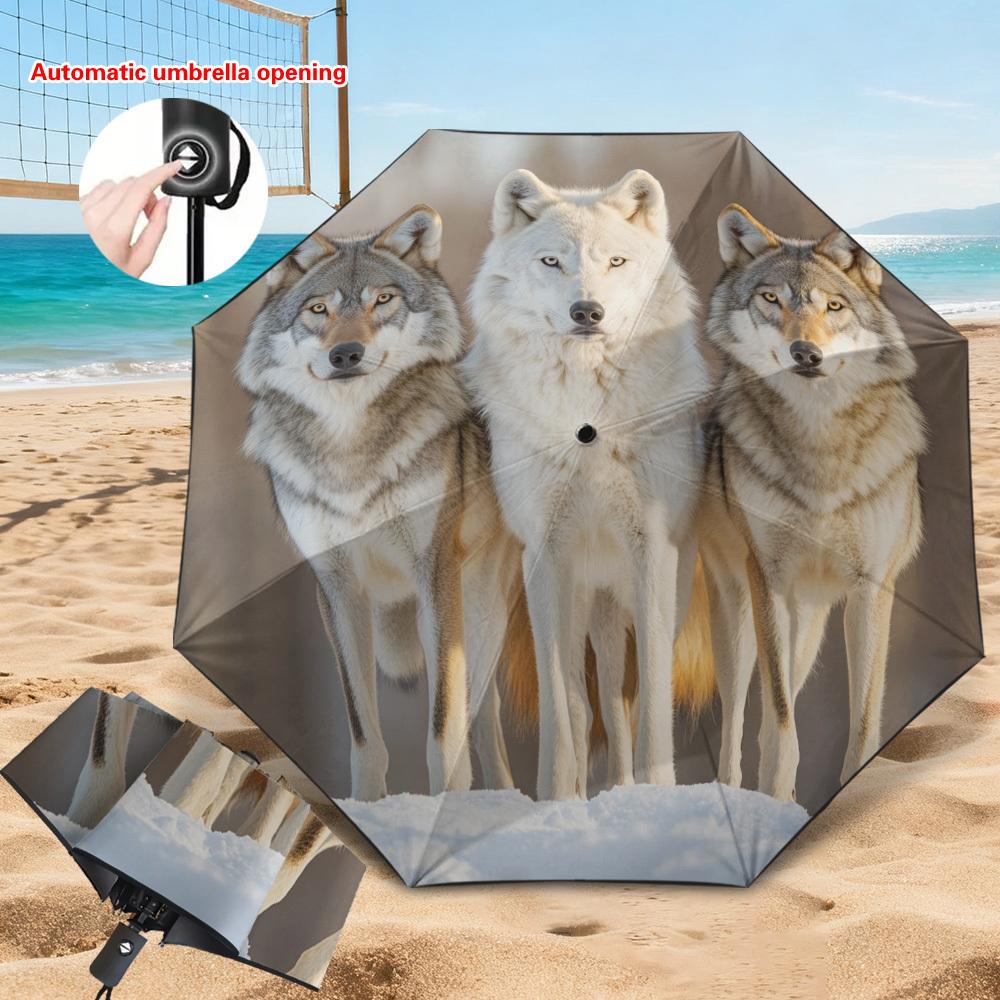 1pc Automatic Open/Close Umbrella with, Windproof 8-Rib Sturdy Frame, Compact Folding Design for Travel, Beach, Commute - Idea (as the picture,Iron&8K)
1pc Automatic Open/Close Umbrella with, Windproof 8-Rib Sturdy Frame, Compact Folding Design for Travel, Beach, Commute - Idea (as the picture,Iron&8K)
