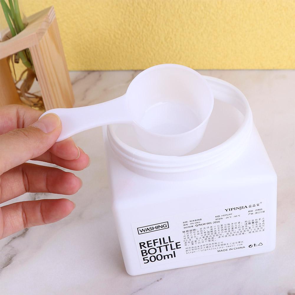 Box with Spoon Storage Sub Bottle Laundry Supplies Washing Powder Container Storage Bottle 500ml
Box with Spoon Storage Sub Bottle Laundry Supplies Washing Powder Container Storage Bottle 500ml