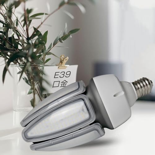 80W LED Corn Light, 12800lm, Ultra-Bright E39 Cone-Shaped Bulb, Floodlight, Waterproof Bulb for Indoor and Outdoor Use, Compatible with Sealed Fixture
80W LED Corn Light, 12800lm, Ultra-Bright E39 Cone-Shaped Bulb, Floodlight, Waterproof Bulb for Indoor and Outdoor Use, Compatible with Sealed Fixture