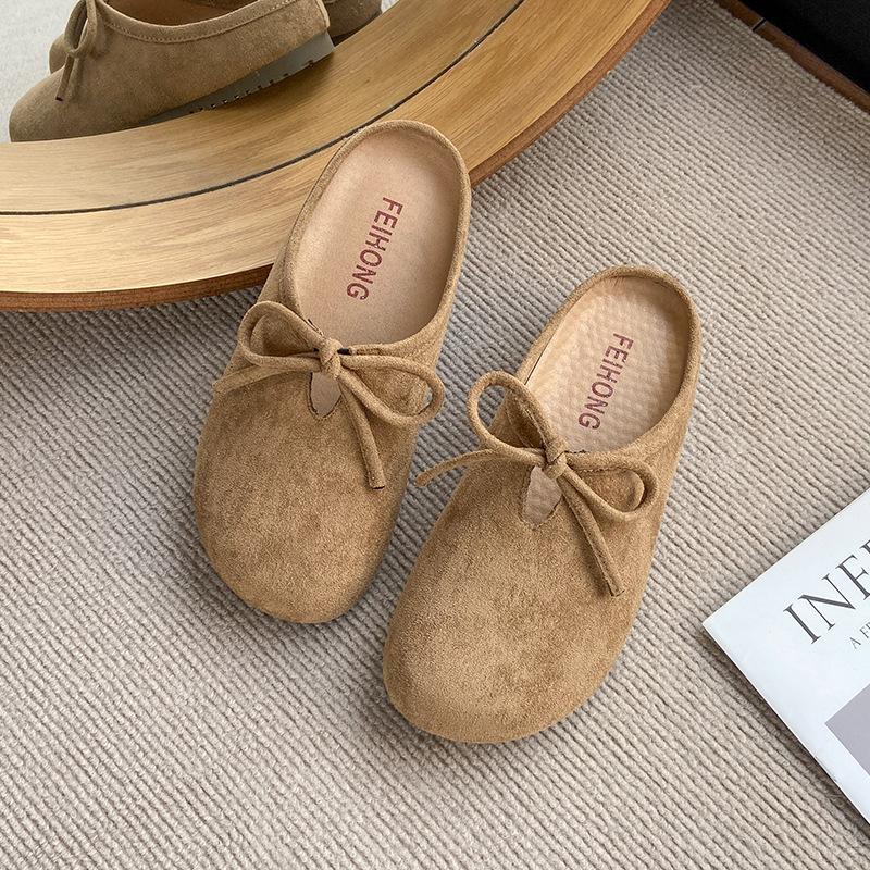 Ретро замшевые туфли с круглым носком, женские модели весна-осень 2025 года, женские повседневные туфли на плоской подошве, на одном педале 40
Ретро замшевые туфли с круглым носком, женские модели весна-осень 2025 года, женские повседневные туфли на плоской подошве, на одном педале 40