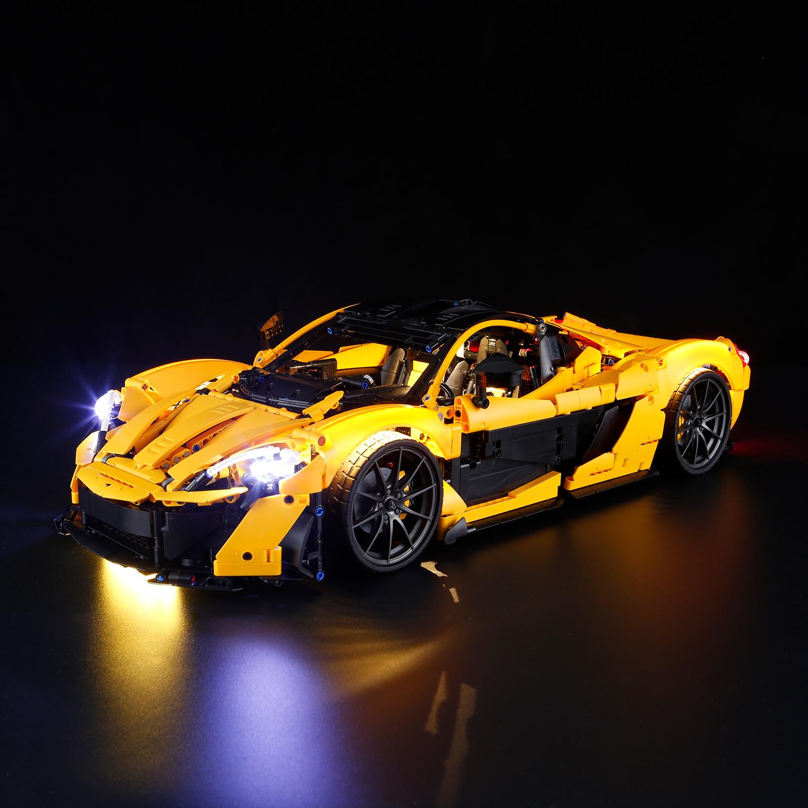 Набор светодиодной подсветки Yeabricks для конструктора Lego 42172 Спортивный автомобиль McLaren P1
Набор светодиодной подсветки Yeabricks для конструктора Lego 42172 Спортивный автомобиль McLaren P1